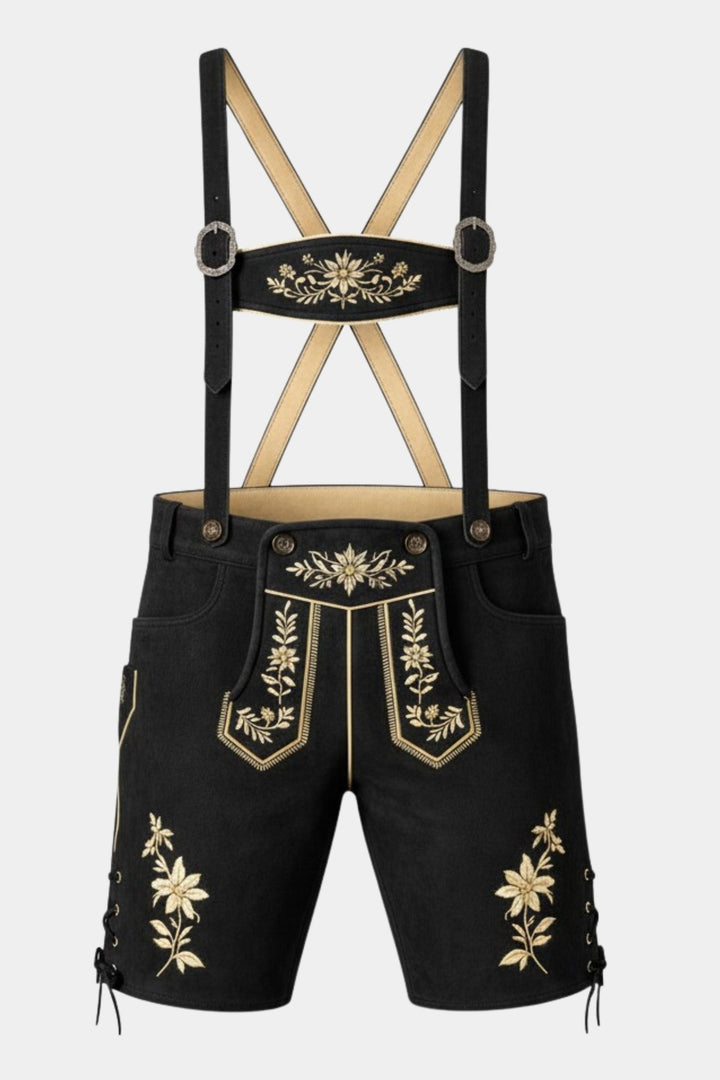 Gerhard Richter Lederhosen in Black