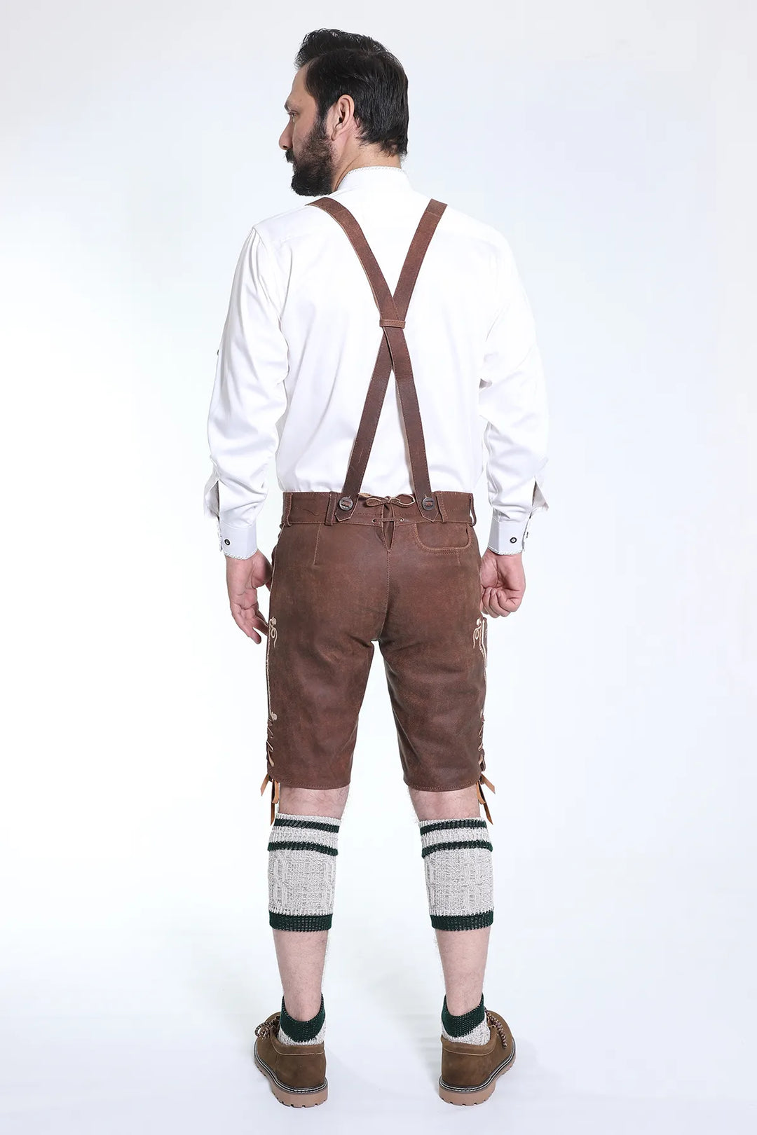 Trachten Short Lederhosen Wild Brown