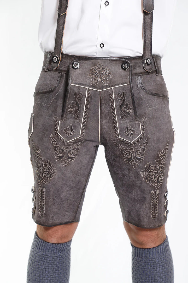 Trachten Short Lederhosen Classic Black